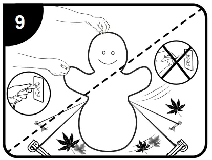 AIRBLOWN INFLATABLE 114665-J Gemmy Christmas Inflatable 7 Inch Penguin fig 12