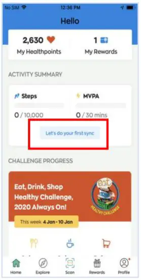 HealthHub H365 Fitness Tracker Wristband - Step 4