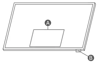 SAMSUNG QALS03M 43 Inch Class The Frame QLED 4K Smart TV - Controller