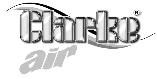 Clarke KIT300B Spray Gun and Air Hose Kit logo