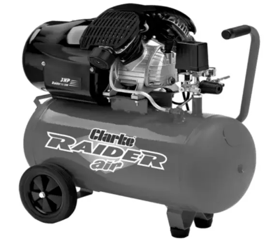 Clarke KIT300B Spray Gun and Air Hose Kit machine 1