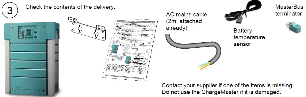 MASTERVOLT 44010350 ChargeMaster Battery Charger Fig1