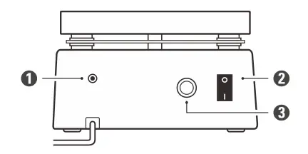BANTE MS300 Hotplate Magnetic Stirrer - Connector.