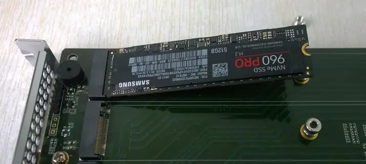 High Point Thunderbolt NVMe Drive Installation 4