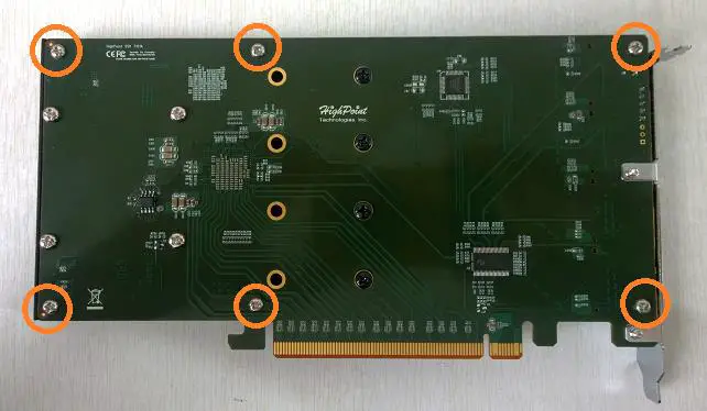 High Point Thunderbolt NVMe Drive Installation 6