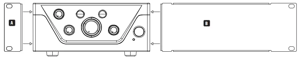 LD SYSTEMS IMA 60 65W Mixing Amplifier- RACK INSTALLATION 2