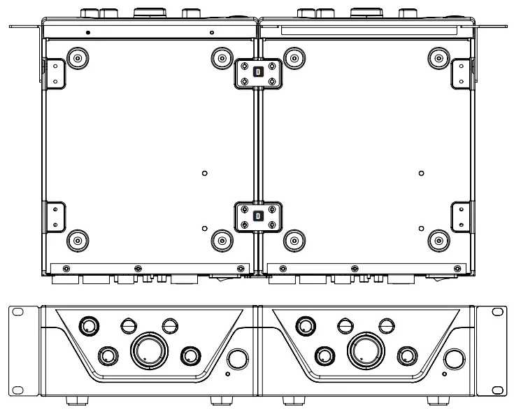 LD SYSTEMS IMA 60 65W Mixing Amplifier- RACK INSTALLATION 4