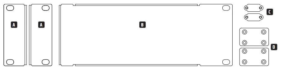 LD SYSTEMS IMA 60 65W Mixing Amplifier- RACK INSTALLATION
