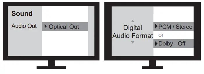 Avantree Audikast 4860 Wireless TV Speaker with Transmitter - Sound Settings