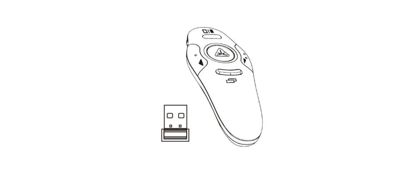 Shen Zhen Shi Shipao Technology M101 2.4ghz Laser Pointer User Manual