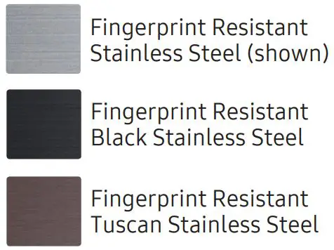 Samsung Front Control Slide-in Gas Range with Air Fry Instructions - Available Colors