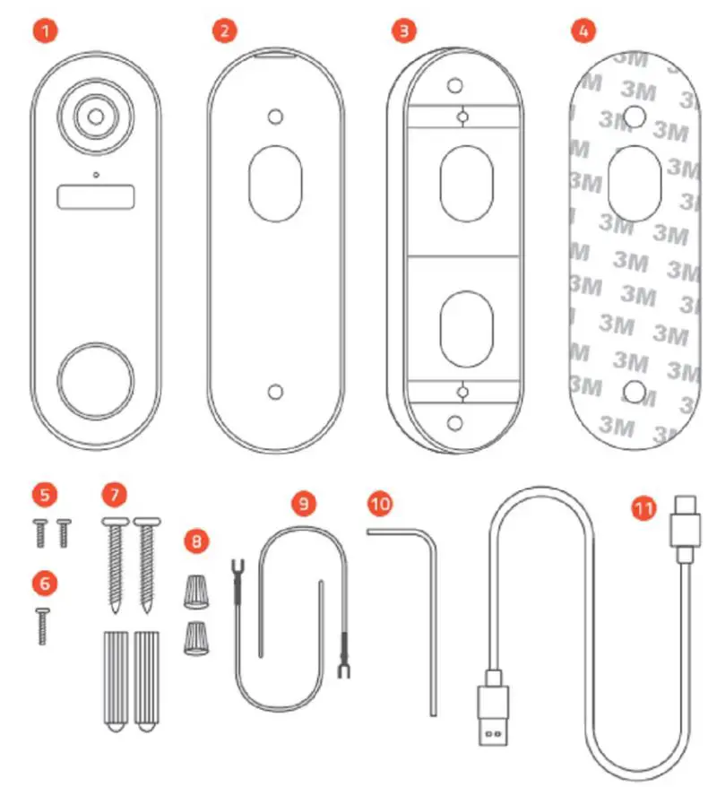 kogan KA2KVDBELA Smarterhome 2K Smart Doorbell-1