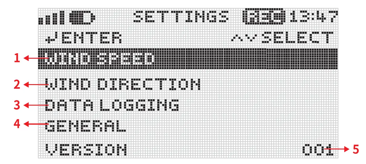 SCARLET TECH WL 21 Wireless Anemometer - fig17