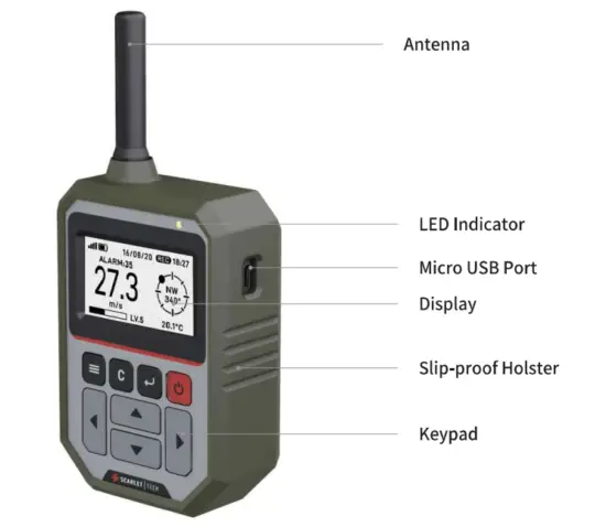 SCARLET TECH WL 21 Wireless Anemometer - fig3