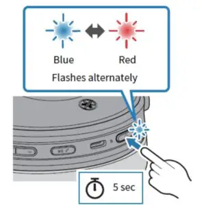 Set this product to pairing mode.
