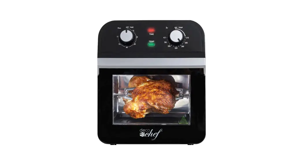 Deco Chef Dcovenairblk Xl 12.7 Qt Oil Free Air Fryer Instruction Manual Deco Chef Dcovenairblk Xl 12.7 Qt Oil Free Air Fryer Instruction Manual