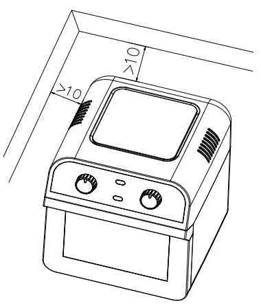 deco chef DCOVENAIRBLK XL 12 7 QT Oil Free Air Fryer - fig3