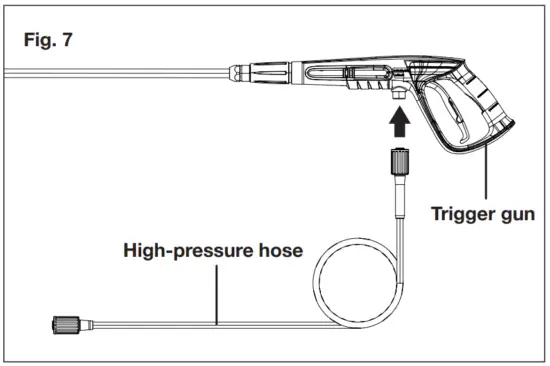 SUNJOE SPX8000-Pro 14.9A Electric Pressure Washer with Hose Holder Owner's Manual Assembly