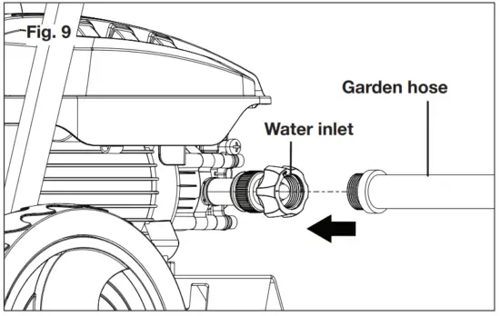 SUNJOE SPX8000-Pro 14.9A Electric Pressure Washer with Hose Holder Owner's Manual Assembly