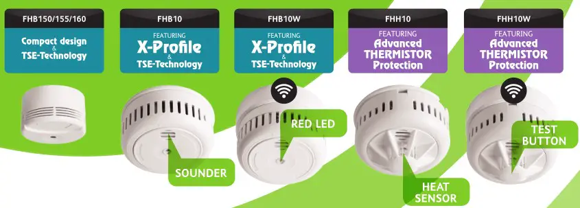 Firehawk 10 Year Photoelectric Smoke & Heat Alarms User Manual Firehawk 10 Year Photoelectric Smoke & Heat Alarms User Manual