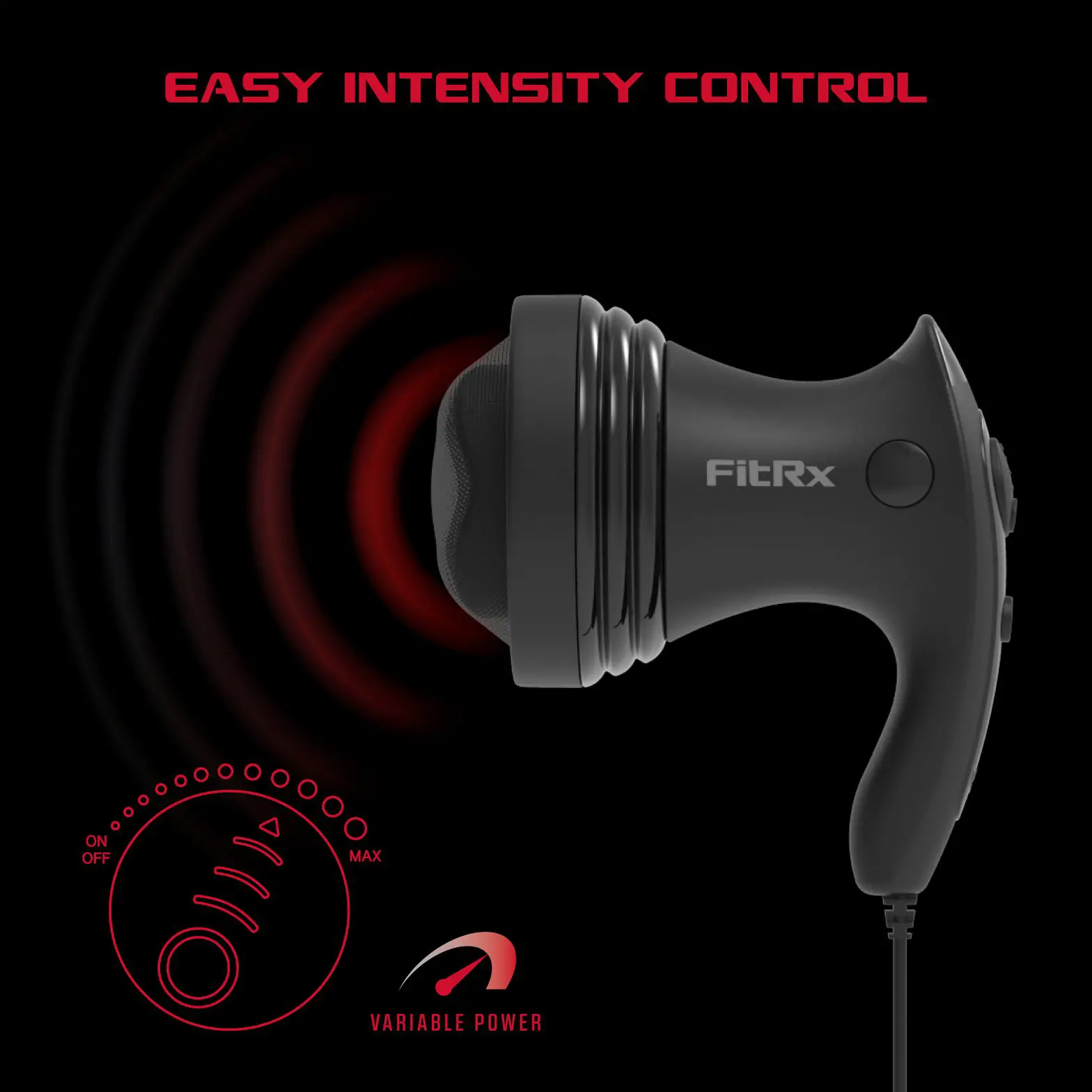 Fitrx Handheld Shiatsu Variable Instructions