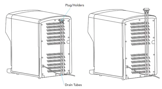 kbice FDFM1JA01 Self Dispensing Nugget Ice Machine - discard
