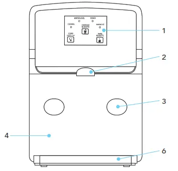 kbice FDFM1JA01 Self Dispensing Nugget Ice Machine