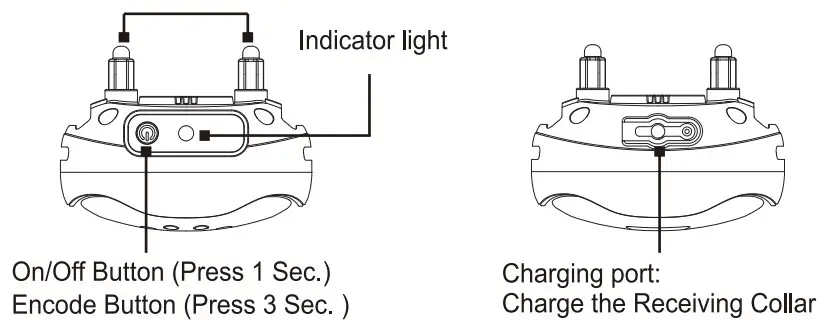 Enrivik EN-920 Remote Dog Training Collar - indicator