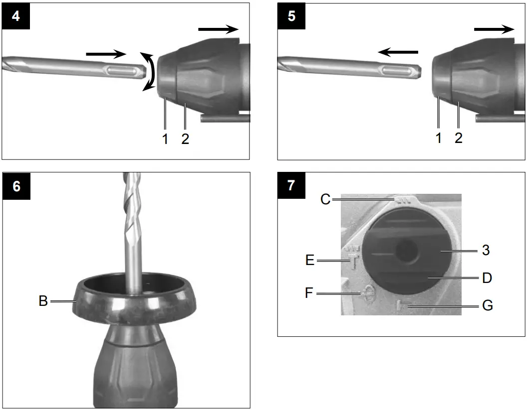 scheppach DH1000PLUS Combined Hammer - overview 1