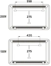 FINLUX FCH-3070 Convector Heater-fig2