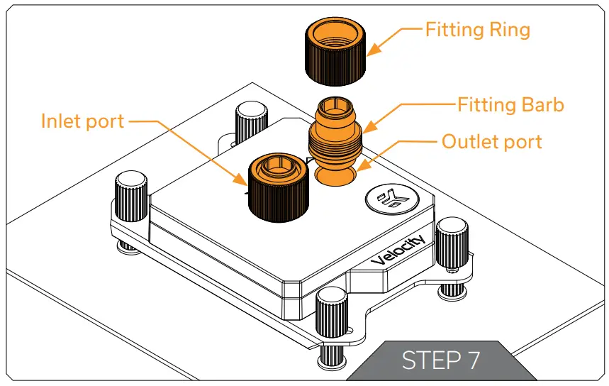 INSTALLING THE WATER BLOCK