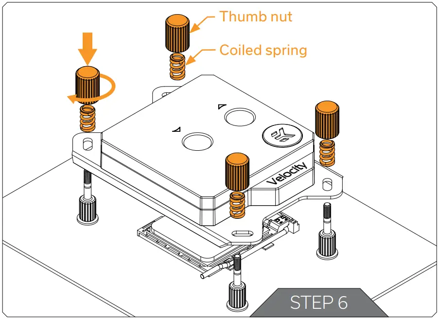 INSTALLING THE WATER BLOCK