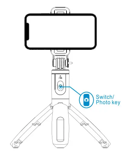 SEVENPOWER EZ S Bluetooth Selfie Stick
