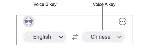 Key description continued