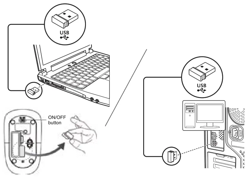 Torich TM-002 wireless keyboard and mouse set - fig 5