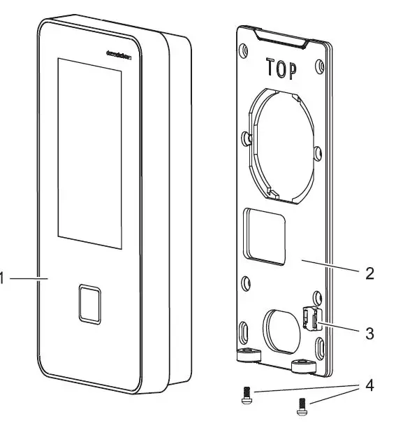 dormakaba Terminal 96 00 Time Recording and Access Control 2