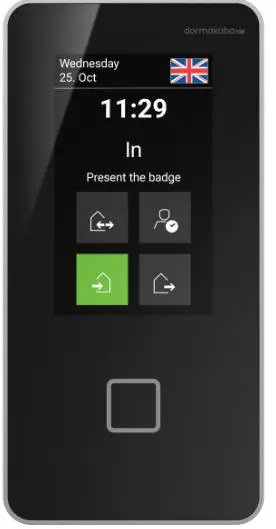 dormakaba Terminal 96 00 Time Recording and Access Control PRODUCT