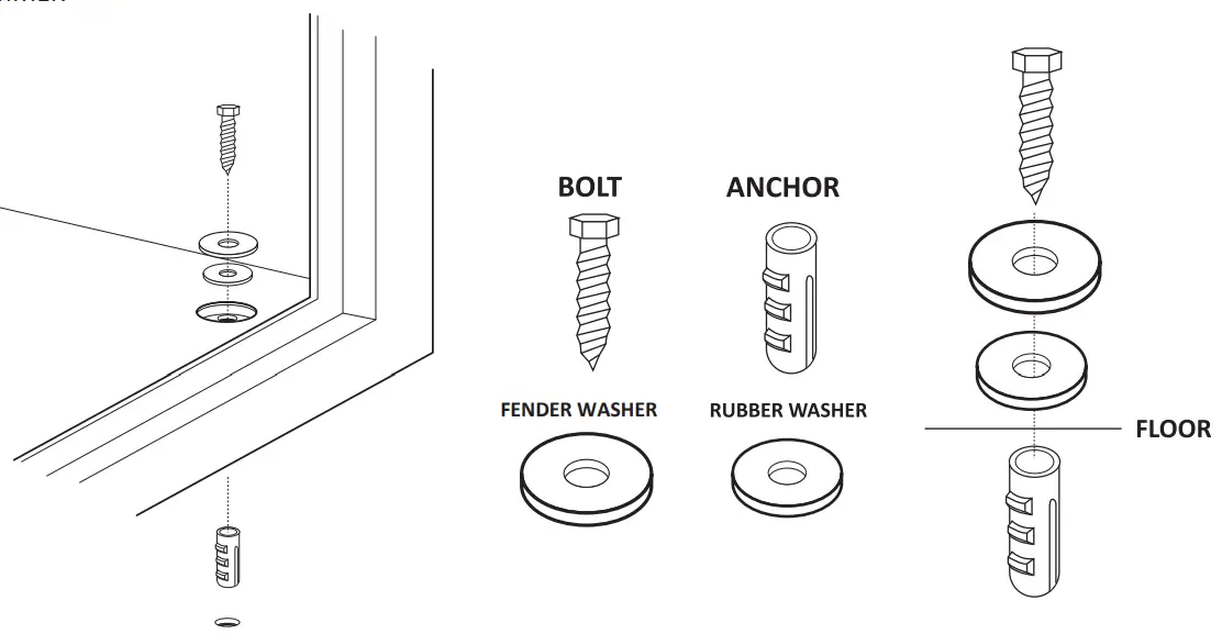 SPORTS AFIELD SA5925HX BIO 24 4 Gun Capacity Water and Fire Resistant Safe - fig18