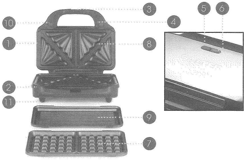 DESCRIPTION OF PARTS