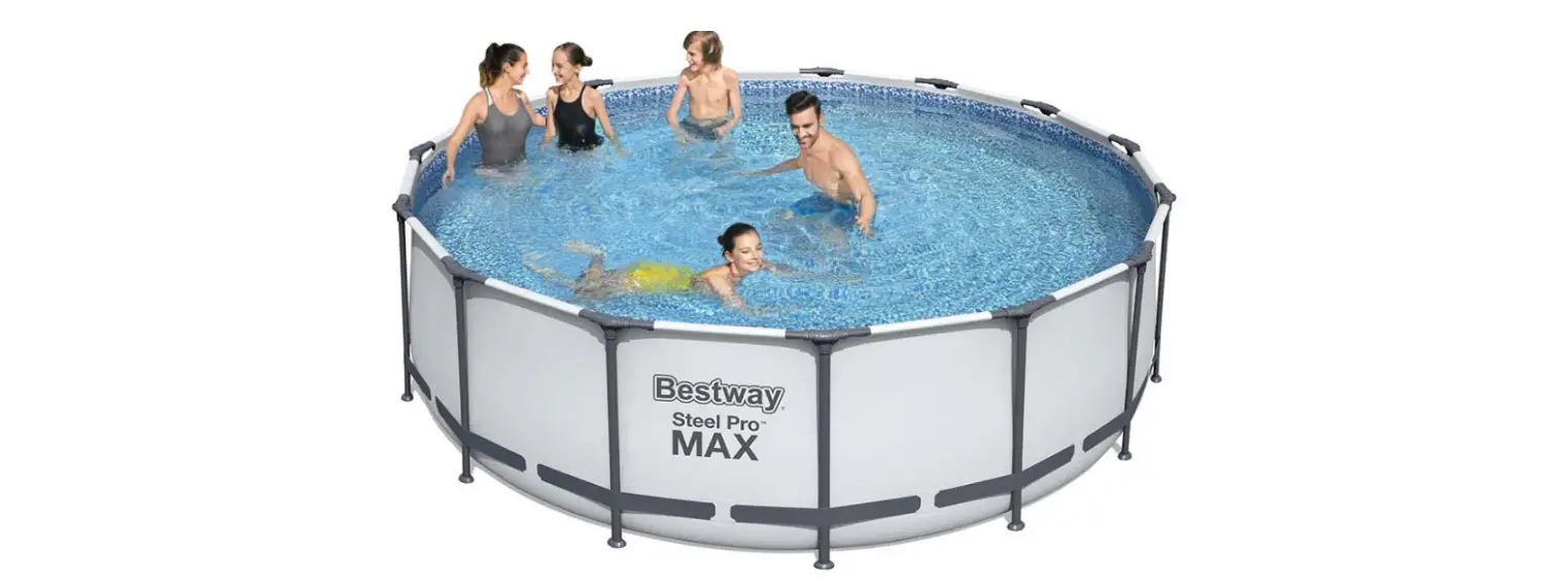 Bestway 56408 Steel Pro 305x76cm Round Frame Swimming Pool Instruction Manual