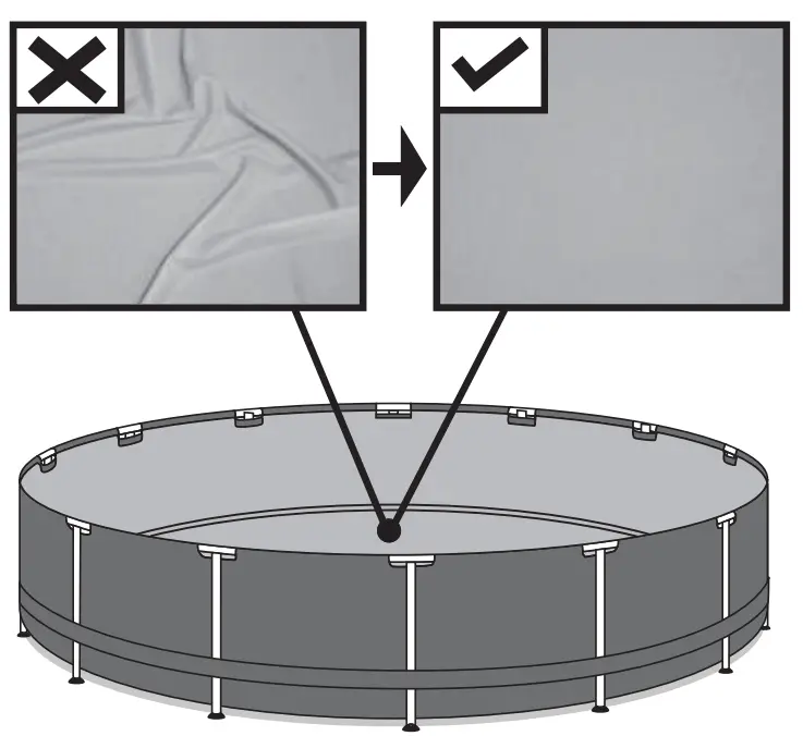 Bestway 56408 Steel Pro 305x76cm Round Frame Swimming Pool  1