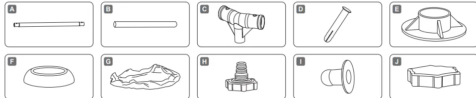 Bestway 56408 Steel Pro 305x76cm Round Frame Swimming Pool