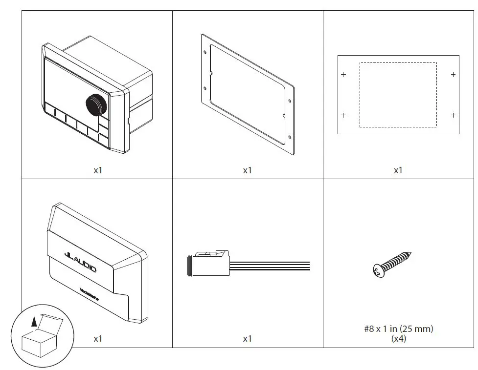 JL AUDIO MediaMaster 105 Marine 4-Zone Digital Media Receiver1
