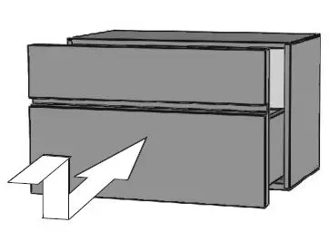 KOLO DOMINO Universal Cabinet with Drawer 10