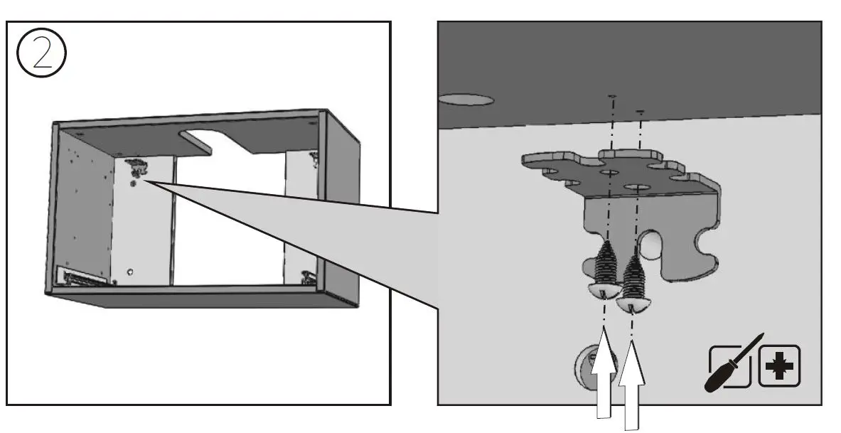 KOLO DOMINO Universal Cabinet with Drawer 15