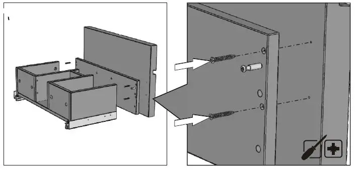 KOLO DOMINO Universal Cabinet with Drawer 3