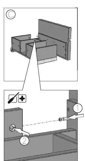 KOLO DOMINO Universal Cabinet with Drawer 4