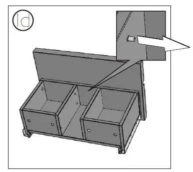 KOLO DOMINO Universal Cabinet with Drawer 8
