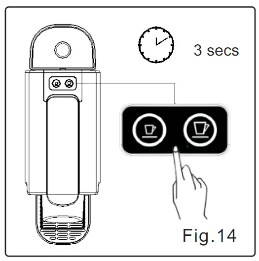 VOGUE 350160 Capsule Coffee Machine 13