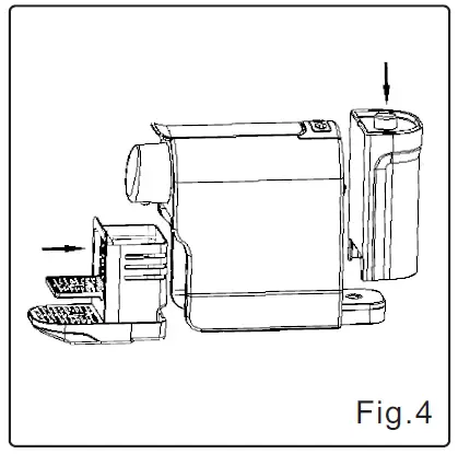 VOGUE 350160 Capsule Coffee Machine 3